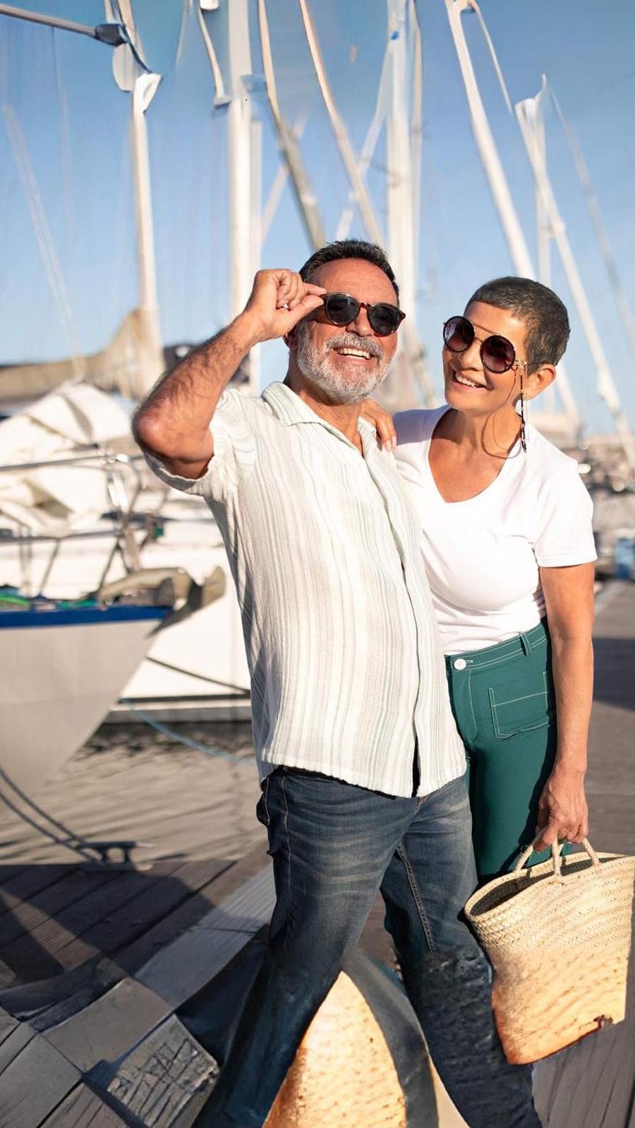 Couple on holiday